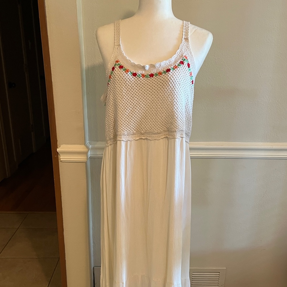Lauren Conrad Crochet Dress XL